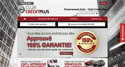 Desktop Screenshot of clubcreditplus.com